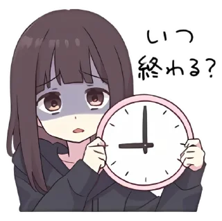 Sticker Kurumi 🤍 @Kenai_1 - 3