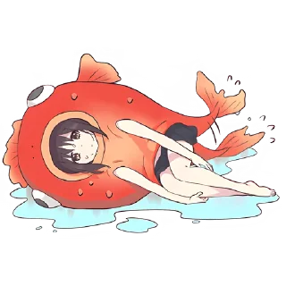 Sticker Куруми-чан 5 @Nyasticks - 6