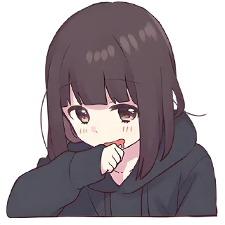 Sticker Куруми-чан 6 @Nyasticks - 10