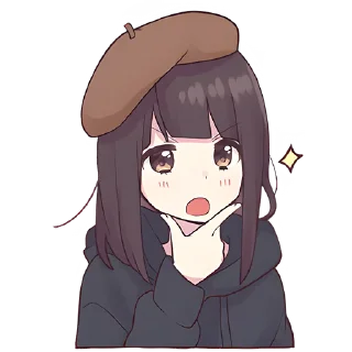 Sticker Куруми-чан 6 @Nyasticks - 0