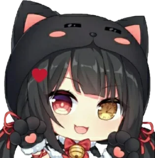 Стикер tokisaki kurumi @animestickerchannel - 5