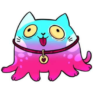 Стикер Кусьминожка @baklajaba - 9