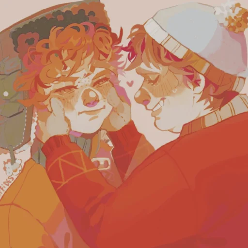 anime illustration human face