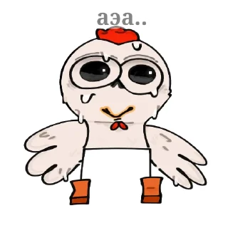 Стикер Куранча потихоньку сходит с ума by @itskate1 - 11