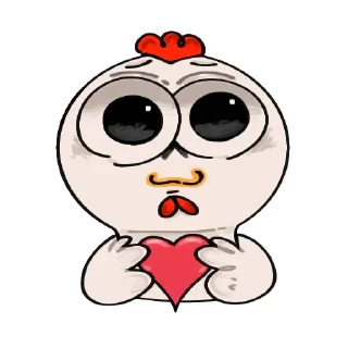 Стикер Куранча потихоньку сходит с ума by @itskate1 - 1