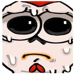 Стикер Куранча потихоньку сходит с ума by @itskate1 - 8