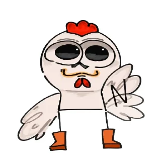 Стикер Куранча потихоньку сходит с ума by @itskate1 - 0