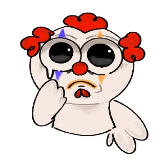 Стикер Куранча потихоньку сходит с ума by @itskate1 - 7