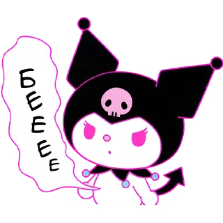 Стикер Куроми @Nyasticks - 11