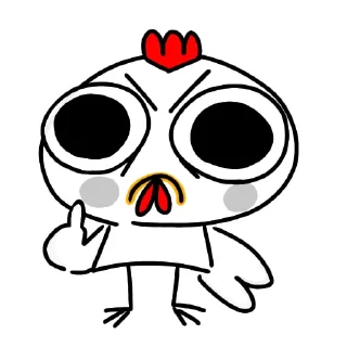 Sticker Курочка загадка😏 - 5