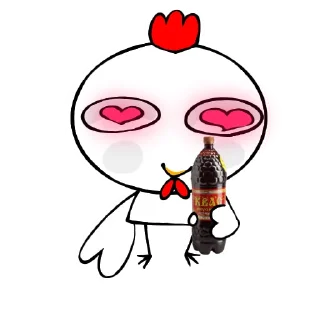 Sticker Курочка загадка😏 - 2