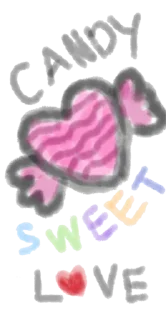 сердце мультфильм розовый