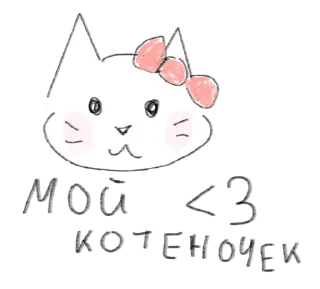 СМС кошка клипарт