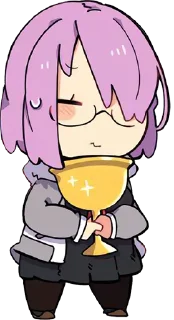 Стикер Fate/Grand Order Pack @anime_stickerr - 4