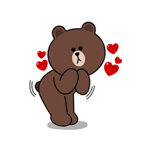 Sticker LINECharactersInLove - 1