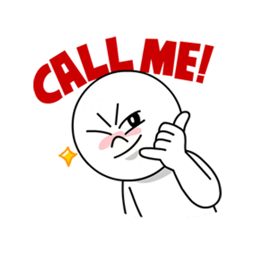 Стикер LINECharactersInLove - 1