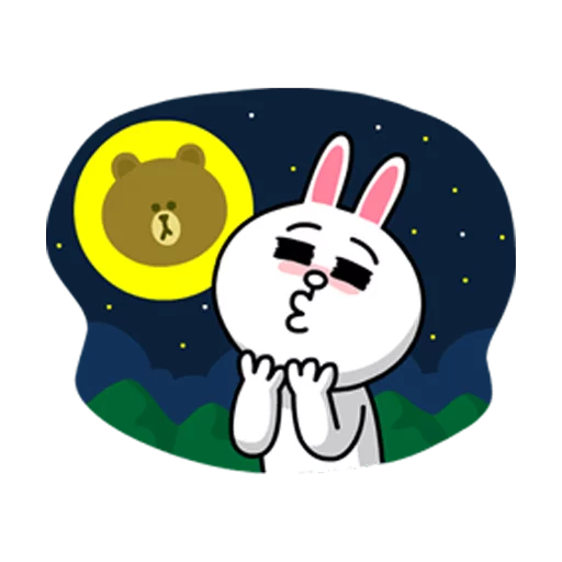 Sticker LINECharactersInLove - 1