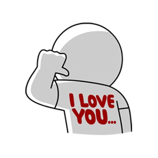 Sticker LINECharactersInLove - 1