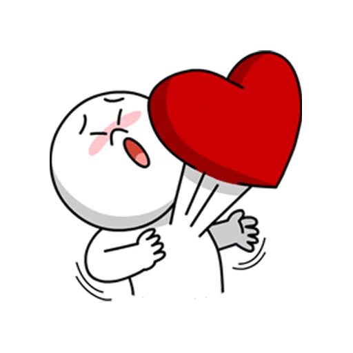 Sticker LINECharactersInLove - 1