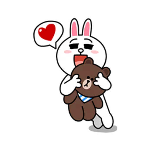Sticker LINECharactersInLove - 1