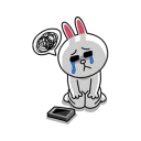 Стикер LINE Characters in Love! - 3