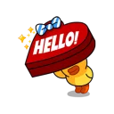 Стикер LINE Characters in Love! - 6