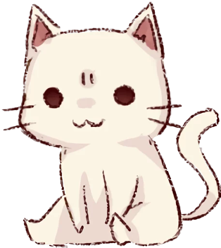 cat sketch illustration