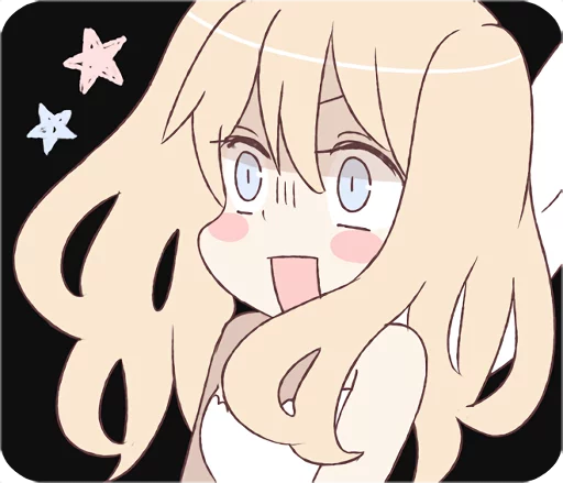 Sticker LINE_An_angel_of_a_girl - 1