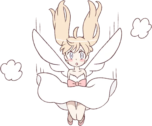 Стикер LINE_An_angel_of_a_girl - 1