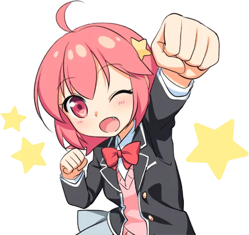 CHIKA☆CHIKA IDOL :: @line_stickers - 