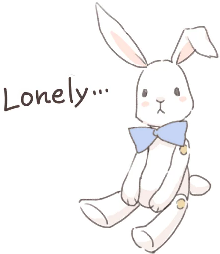 clipart rabbit drawing