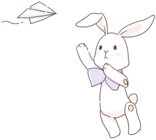 drawing sketch rabbit