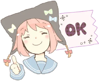 Cat ear girl Necoco 2 :: @line_stickers - иллюстрация