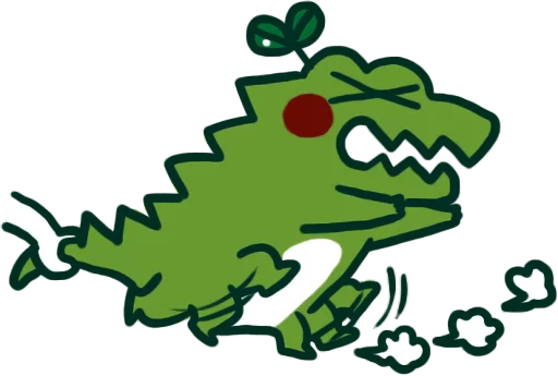 cartoon frog clipart