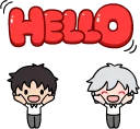 Sticker EVA micro macro :: @line_stickers - 1