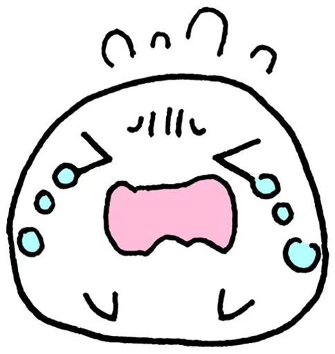 Sticker Emotional mochi :: @line_stickers - 11