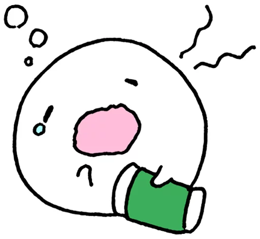 Sticker Emotional mochi :: @line_stickers - 6