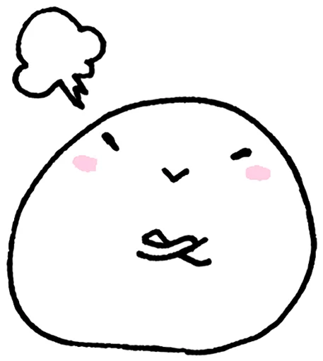 Sticker Emotional mochi :: @line_stickers - 1