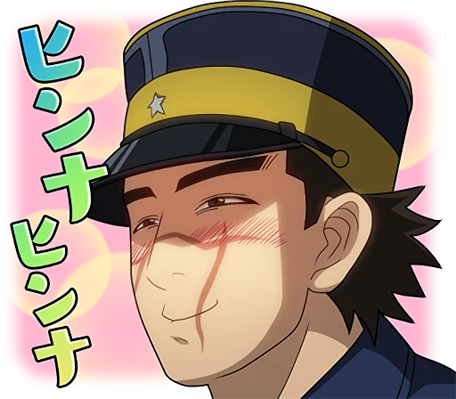 human face anime illustration