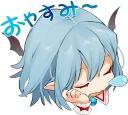 Стикер goto's Touhou Project Sticker :: @line_stickers - 9