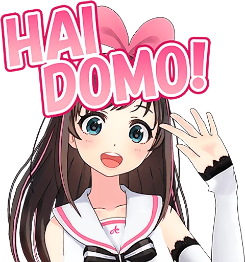 Kizuna AI Stickers :: @line_stickers - 