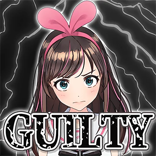 Стикер LINE_Kizuna_AI_ENG - 1