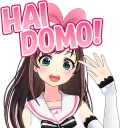 Стикер Kizuna AI Stickers :: @line_stickers - 7
