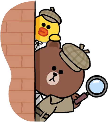 Стикер LINE_LINEChars_CuteAndSoft - 1