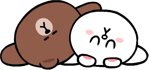 Sticker LINE_LINEChars_CuteAndSoft - 1