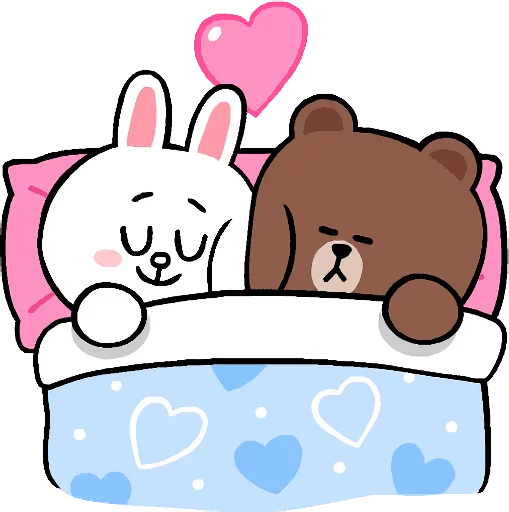 Стикер LINE_LINEChars_CuteAndSoft - 1