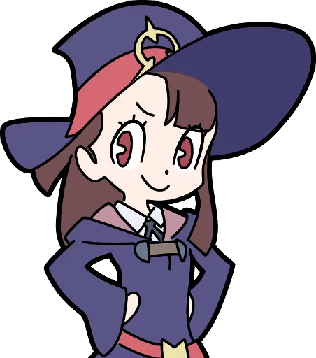 Little Witch Academia - клипарт
