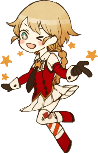 Sticker Magical Girl Anya - 3