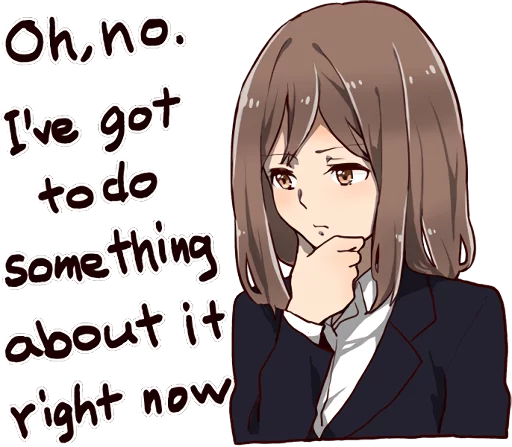 anime cartoon human face