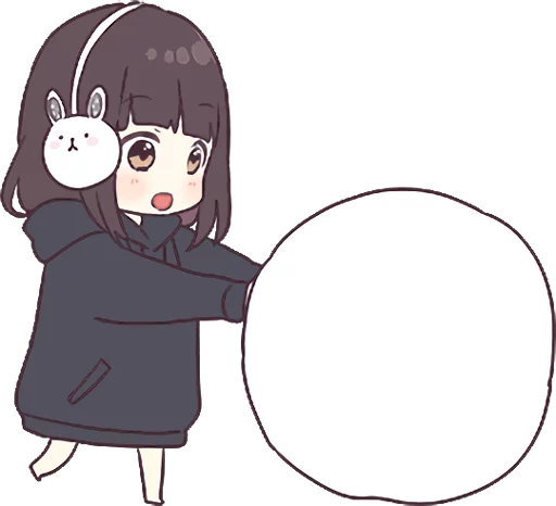 Стикер Menhera-chan. 3 ENG :: @line_stickers - 11